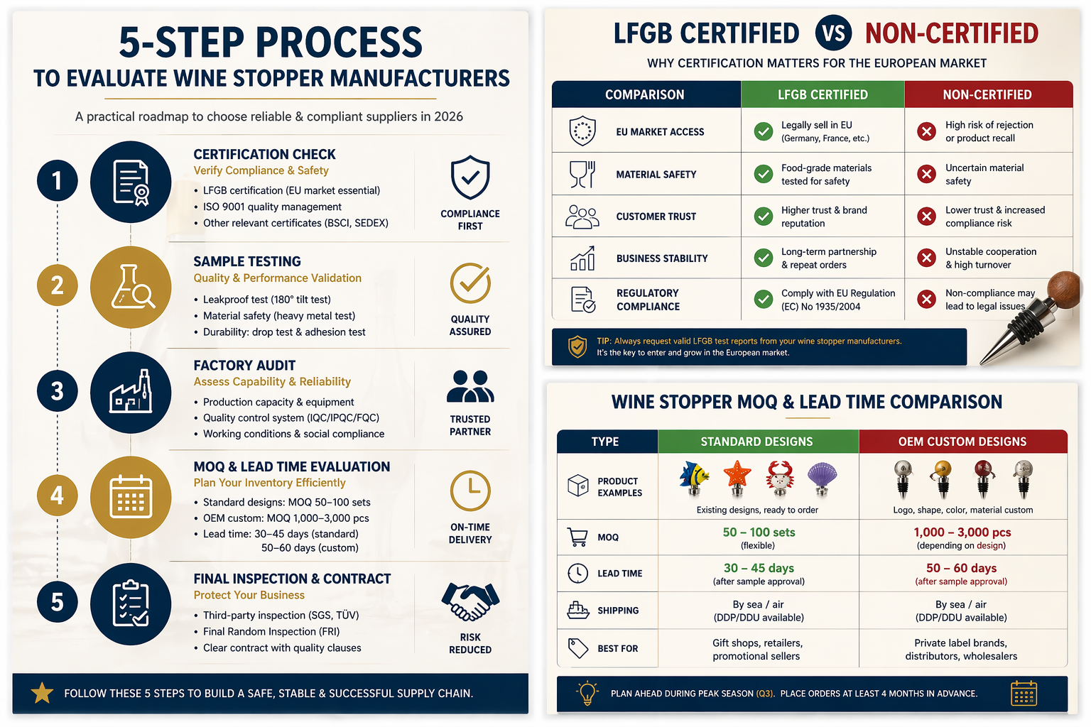 LFGB Certification Comparison Chart