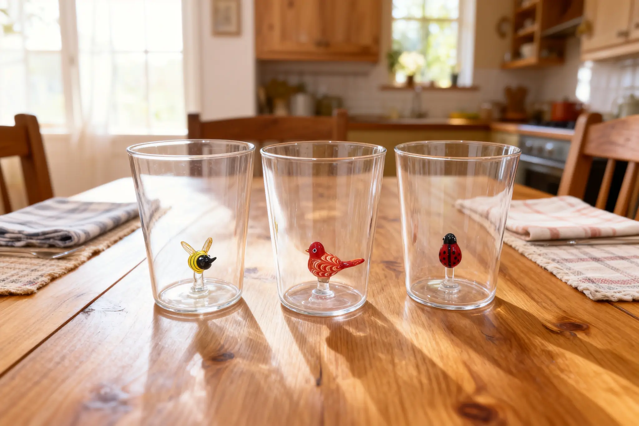Decorative Glass Cups