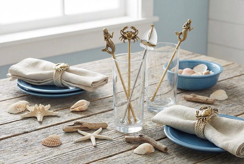 Ocean Cocktail Stirrer Set