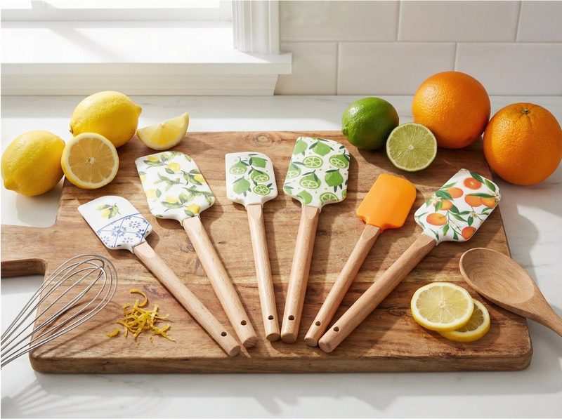 Silicone Fruit Spatulas