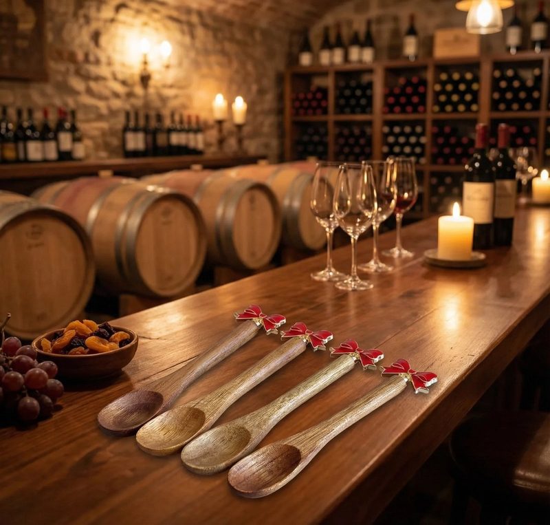 Wooden Spoon Set - Vineyard